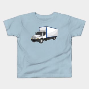 Box truck cartoon illustration Kids T-Shirt